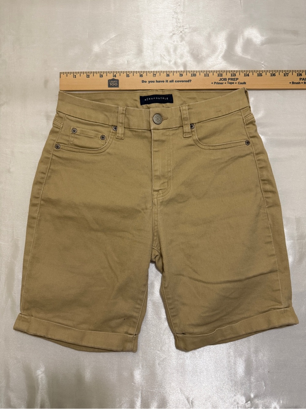 Aeropostale High Rise Curvy Bermuda Women shorts